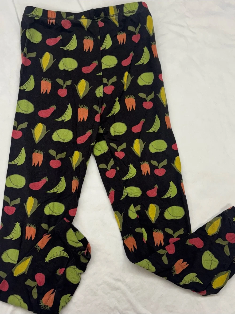 Kickee Pants Garden Eat Your Veggies Bunny Pajamas Size 6 Bamboo Soft